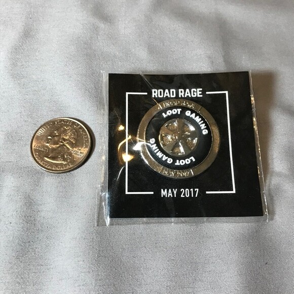 Loot Crate Loot Gaming Road Rage Collectible Lapel Pin May 2017 - Picture 2 of 3
